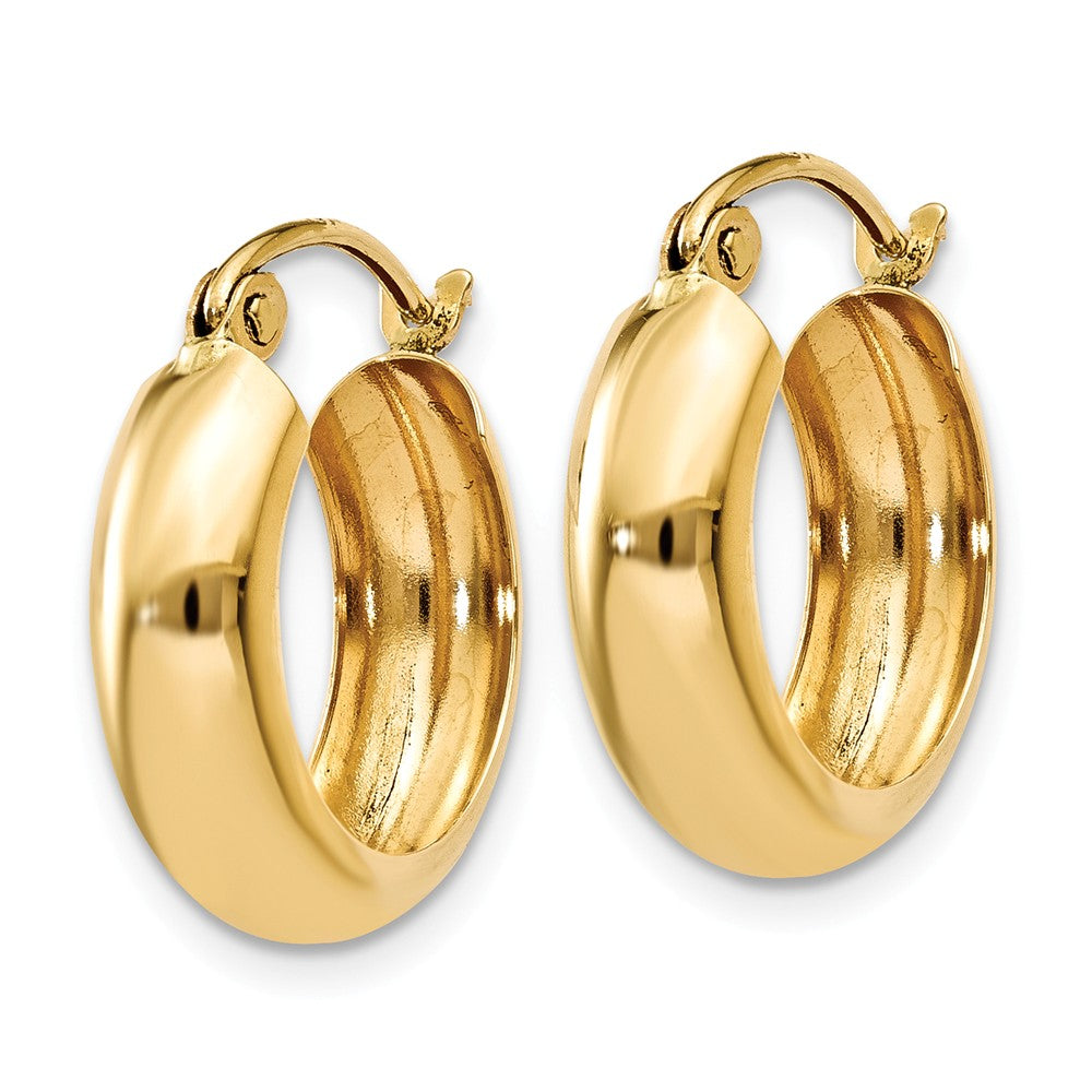 FJC Finejewelers 14k Yellow Gold Polished 4.75mm Round Hoop Earrings
