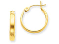 FJC Finejewelers 14k Yellow Gold Polished 3mm Hoop Earrings