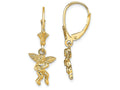 FJC Finejewelers 14k Yellow Gold Angel Leverback Earrings
