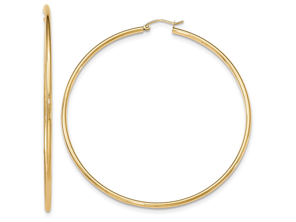 FJC Finejewelers 14k Yellow Gold Hoop Earrings