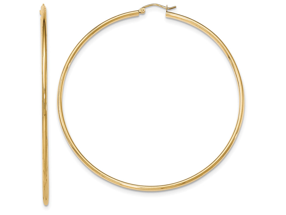 FJC Finejewelers 14k Yellow Gold Hoop Earrings