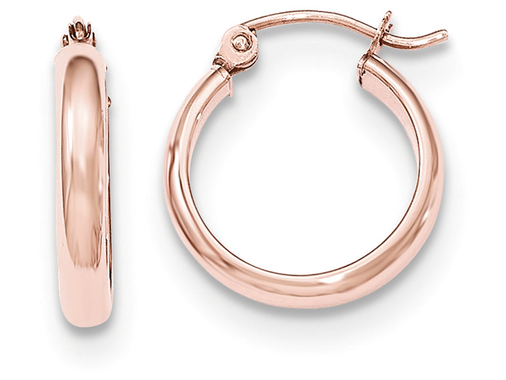 FJC Finejewelers 14k Rose Gold Hoop Earrings