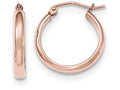 FJC Finejewelers 14k Rose Gold Hoop Earrings