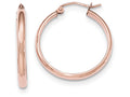 FJC Finejewelers 14k Rose Gold Hoop Earrings