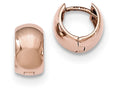 FJC Finejewelers 14k Rose Gold Hinged Hoop Earrings