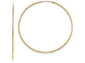 FJC Finejewelers 14k Yellow Gold Polished Endless Tube Hoop Earrings