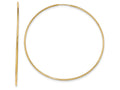 FJC Finejewelers 14k Yellow Gold Polished Endless Tube Hoop Earrings