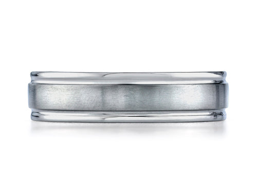 Benchmark 6mm Comfort Fit Titanium Wedding Band / Ring