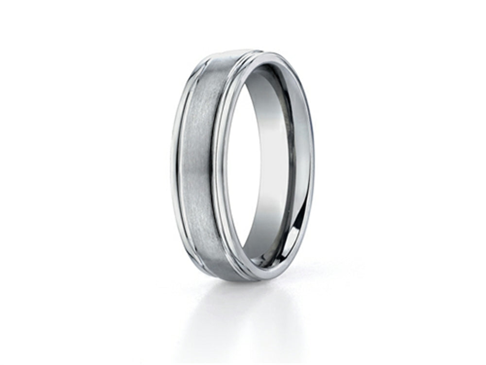 Benchmark 6mm Comfort Fit Titanium Wedding Band / Ring