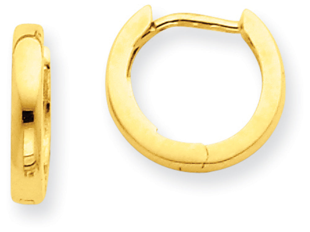 FJC Finejewelers 14k Yellow Gold 2.25mm Hinged Hoop Earrings