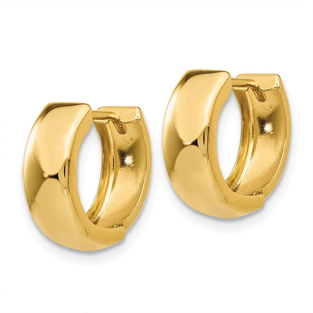 FJC Finejewelers 14k Yellow Gold Hinged Hoop Earrings