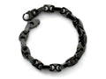 Chisel Tungsten Black IP - 9.5 inches Bracelet
