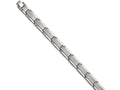Chisel Tungsten Polished And Satin Bracelet