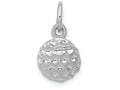 FJC Finejewelers 14k White Gold Golf Ball Charm