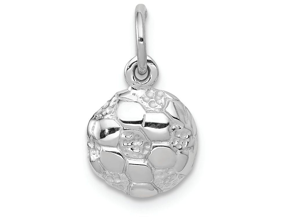FJC Finejewelers 14k White Gold Soccer Ball Charm