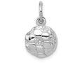 FJC Finejewelers 14k White Gold Soccer Ball Charm