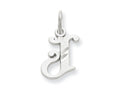 FJC Finejewelers 14k White Gold Bright-cut Initial J Charm