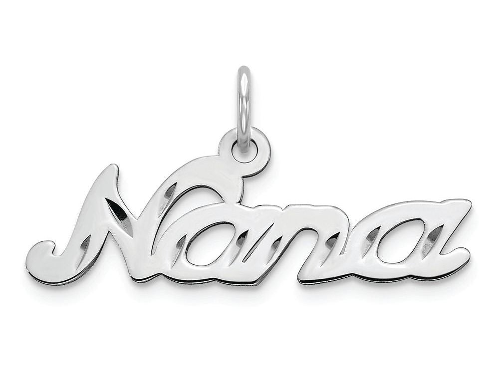 FJC Finejewelers 14k White Gold Nana Charm