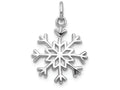 FJC Finejewelers 14k White Gold Snowflake Charm