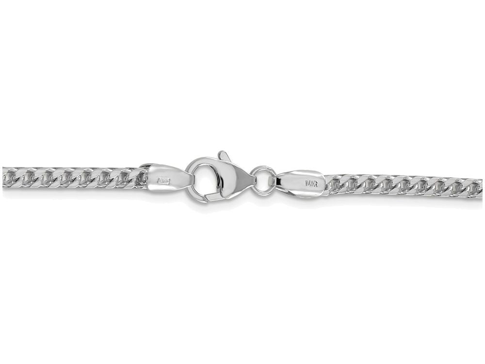 FJC Finejewelers 20 Inch 14k White Gold 3.0mm Franco Chain Necklace