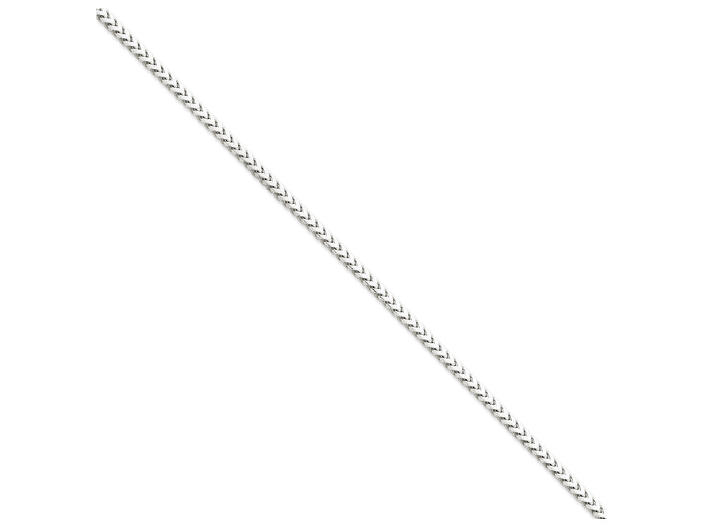 FJC Finejewelers 24 Inch 14k White Gold 3.0mm Franco Chain Necklace