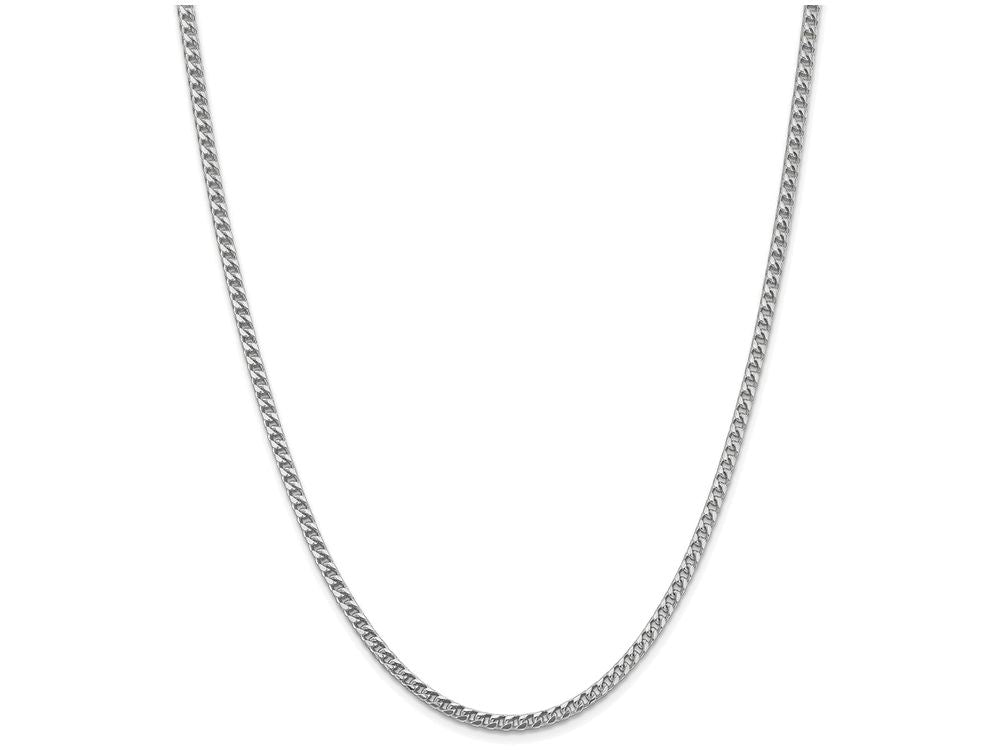 FJC Finejewelers 8 Inch 14k White Gold 3.0mm Franco Chain Bracelet