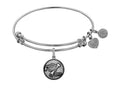 Brass With White Finish Class Of 2017 Graduation Cap+diploma Charm For Angelica Collection Bangle