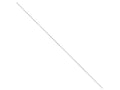FJC Finejewelers 18 Inch 14k White Gold 0.50mm Box Chain Necklace