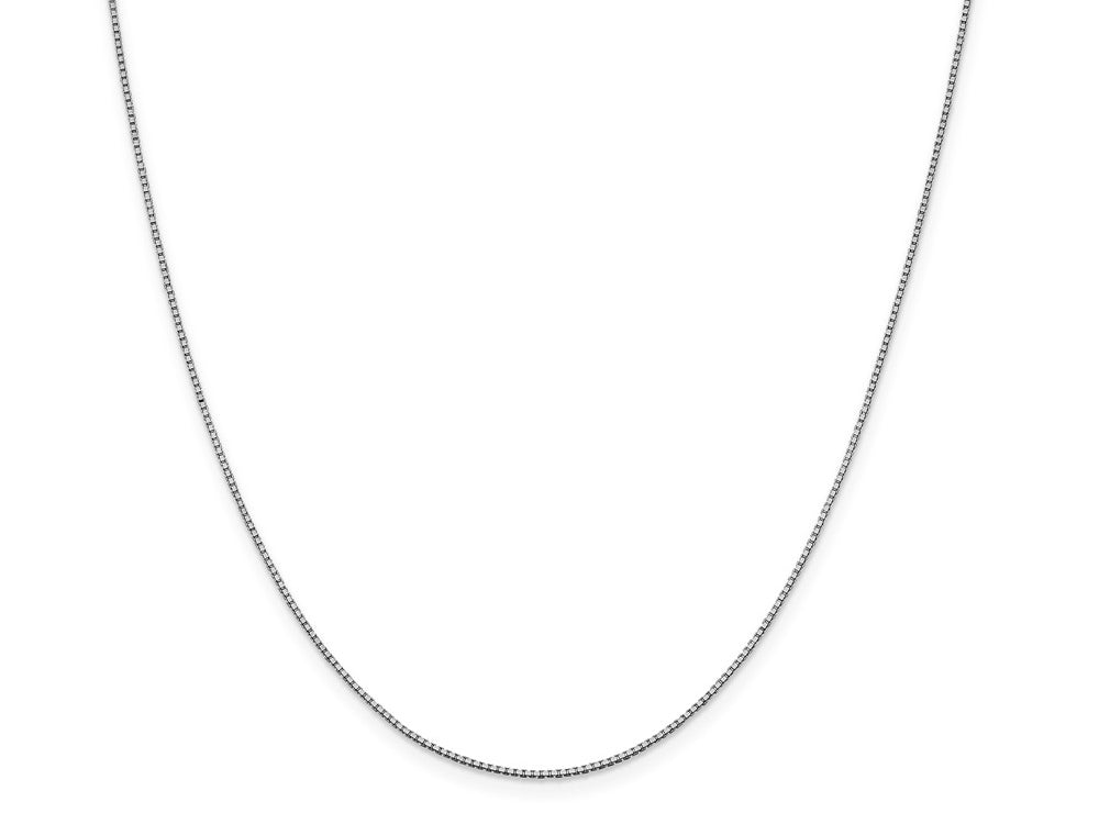 FJC Finejewelers 14k White Gold .95mm Box Chain