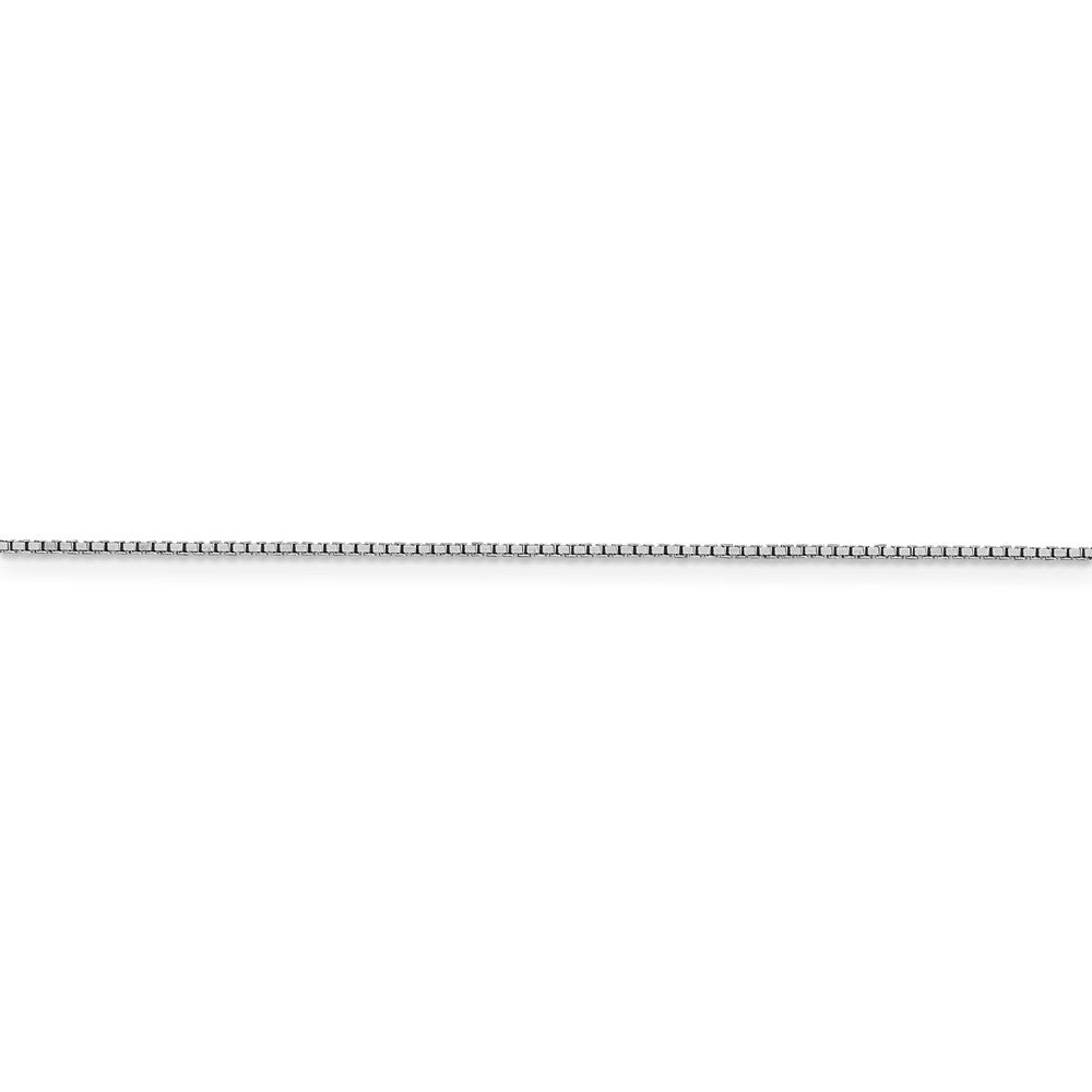 FJC Finejewelers 14k White Gold .95mm Box Chain