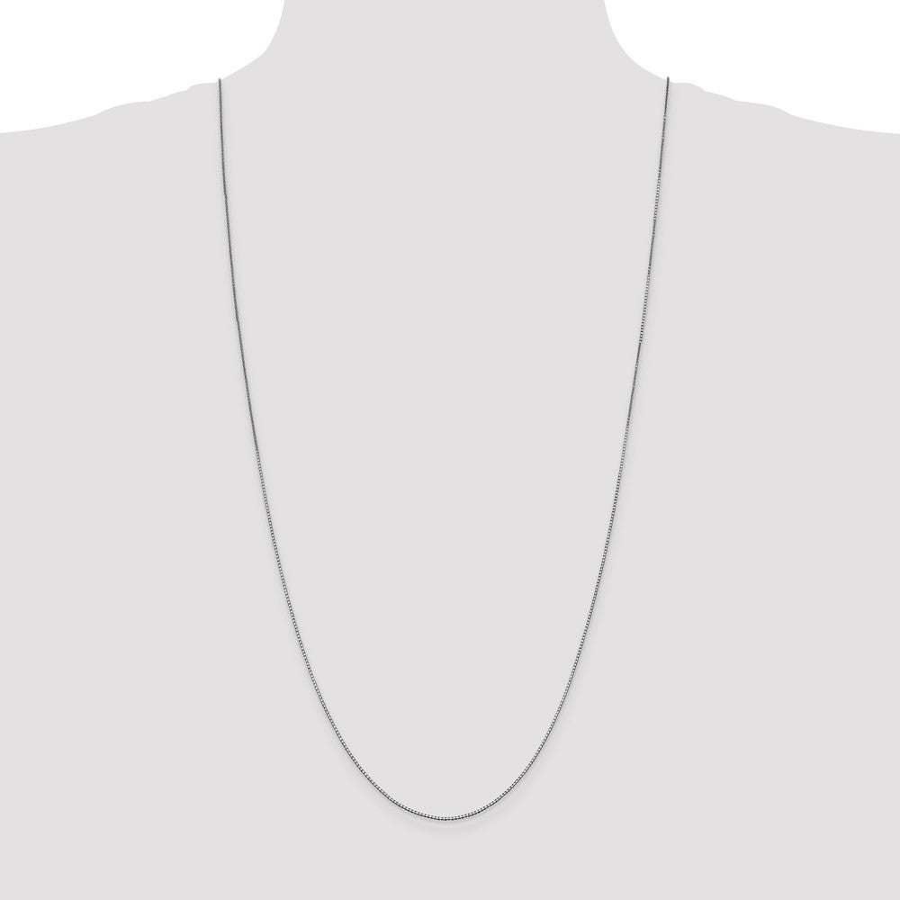 FJC Finejewelers 14k White Gold .95mm Box Chain