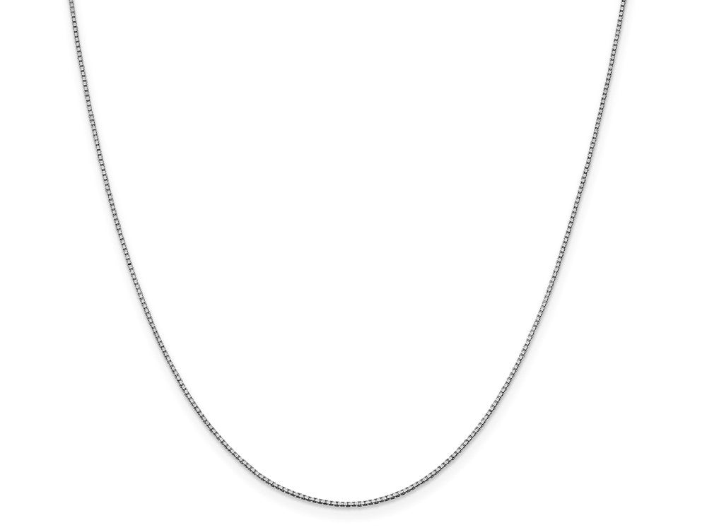 FJC Finejewelers 14k White Gold .95mm Box Chain