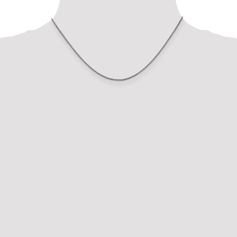 FJC Finejewelers 14k White Gold 1.05mm Box Chain