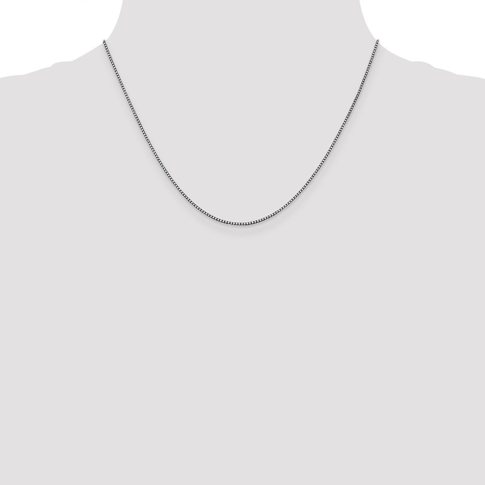 FJC Finejewelers 14k White Gold 1.05mm Box Chain