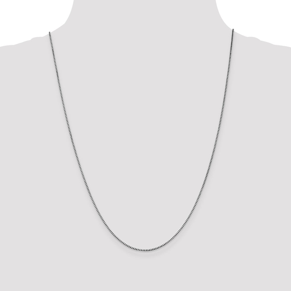FJC Finejewelers 14k White Gold 1.05mm Box Chain