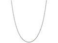 FJC Finejewelers 30 Inch 14k White Gold 1.35mm Box Chain Necklace