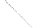 FJC Finejewelers 7 Inch 14k White Gold 4.5mm Fancy Link Chain Bracelet