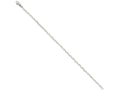 FJC Finejewelers 7.25 Inch 14k White Gold 2.75mm Fancy Link Chain Bracelet