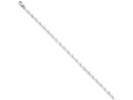 FJC Finejewelers 7.25 Inch 14k White Gold 3.5mm Fancy Link Chain Bracelet