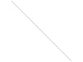FJC Finejewelers 24 Inch 14k White Gold .60mm Round Snake Chain Necklace