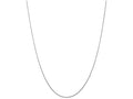 FJC Finejewelers 9 Inch 14k White Gold .80mm Round Snake Chain Ankle Bracelet (Smaller Ankles)