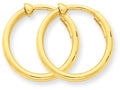 FJC Finejewelers 14k Yellow Gold Non-pierced Hoop Earrings