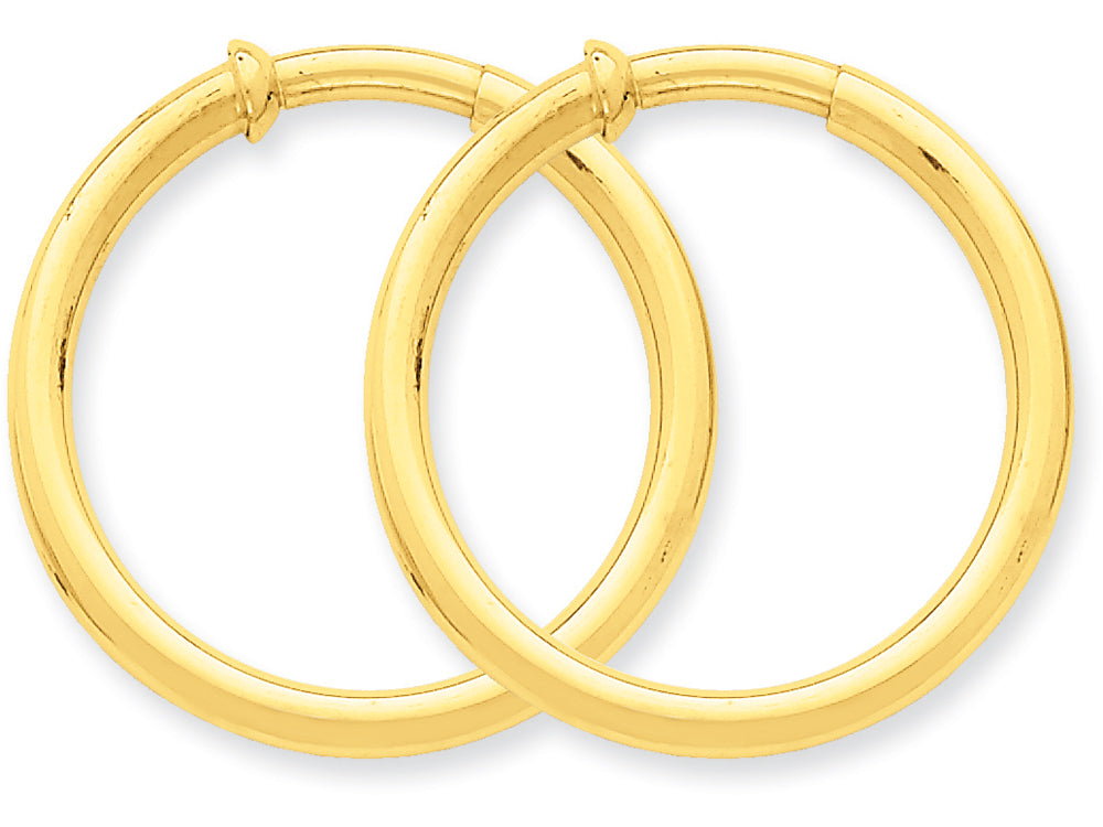 FJC Finejewelers 14k Yellow Gold Non-pierced Hoop Earrings