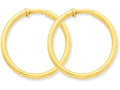 FJC Finejewelers 14k Yellow Gold Non-pierced Hoop Earrings