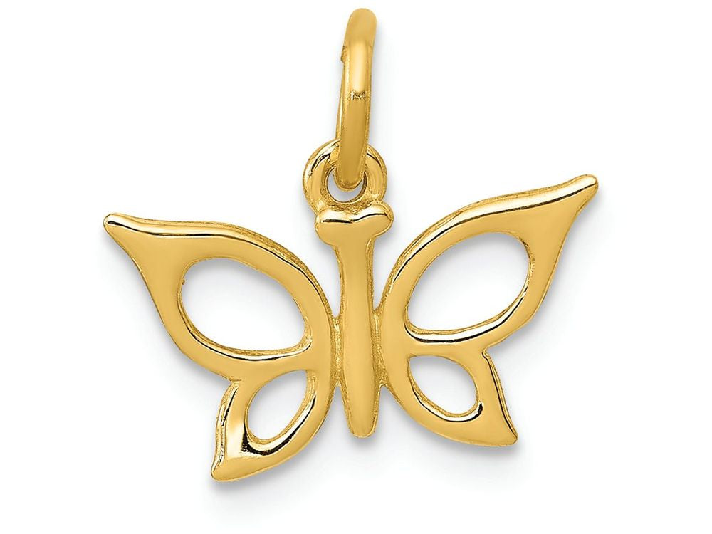 FJC Finejewelers 14k Yellow Gold Butterfly Charm