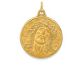 FJC Finejewelers 14k Yellow Gold Jesus Medal Charm