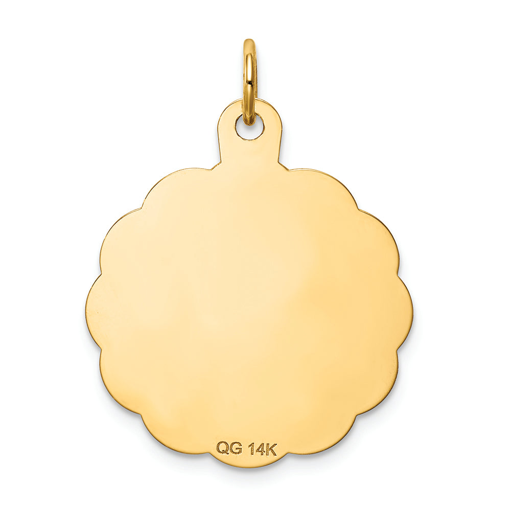 FJC Finejewelers 14k Yellow Gold A Date To Remember Charm