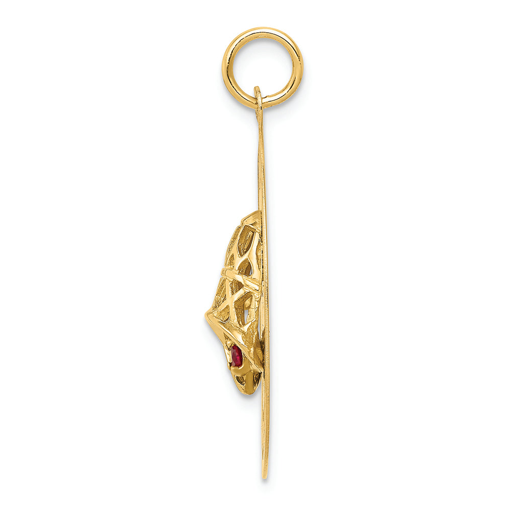 FJC Finejewelers 14k Yellow Gold Happy Anniversary with Bells Charm