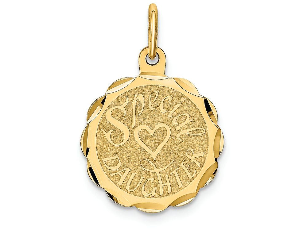FJC Finejewelers 14k Yellow Gold Special Daughter Charm