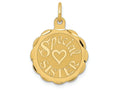 FJC Finejewelers 14k Yellow Gold Special Sister Charm